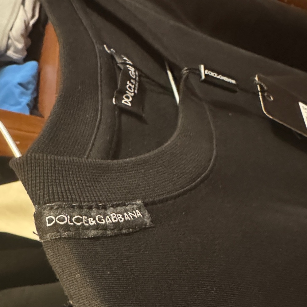 Dolce & Gabbana Men's Black Tee - Picture 4 of 4